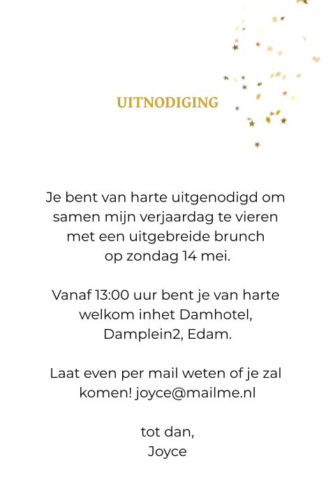 Kaart binnenkant