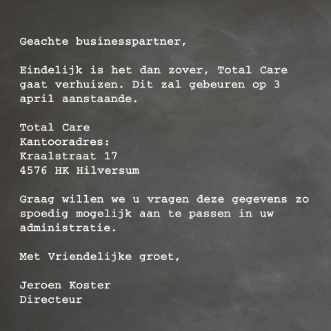 Kaart binnenkant