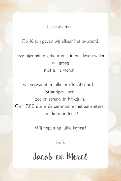 Kaart binnenkant