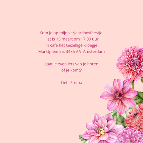 Kaart binnenkant