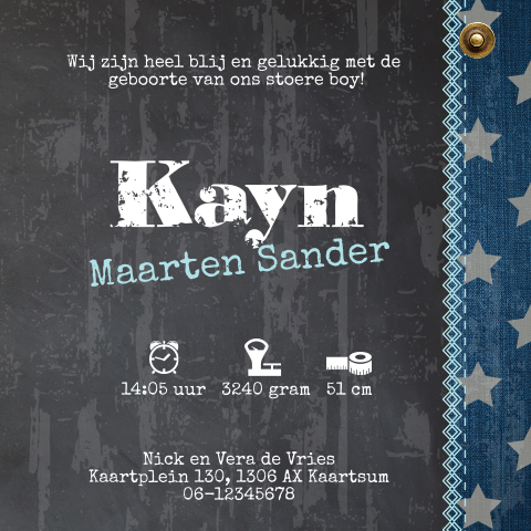 Kaart binnenkant