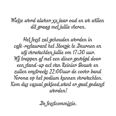Kaart binnenkant