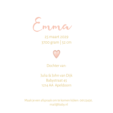 Kaart binnenkant