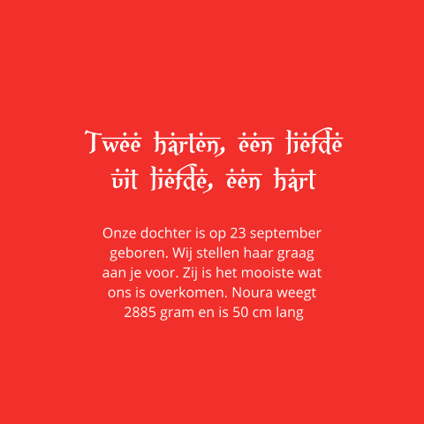 Kaart binnenkant