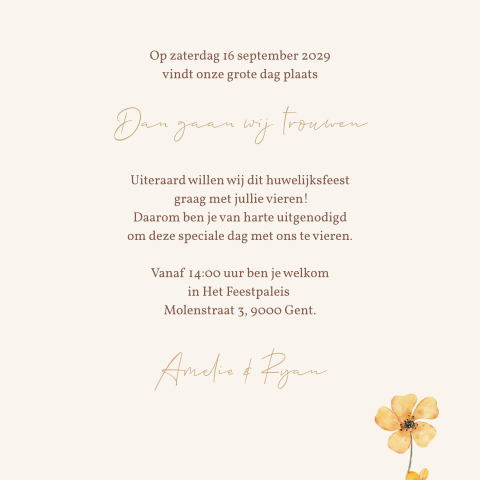 Kaart binnenkant