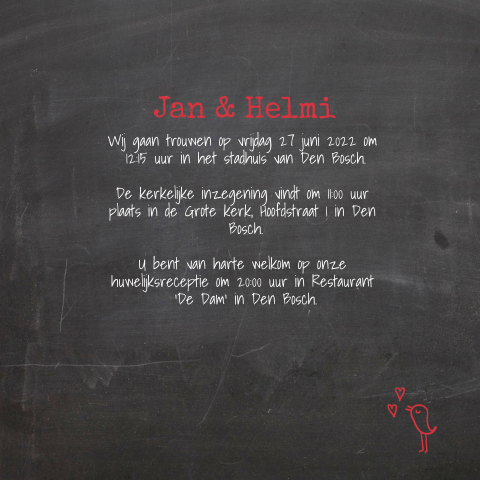 Kaart binnenkant
