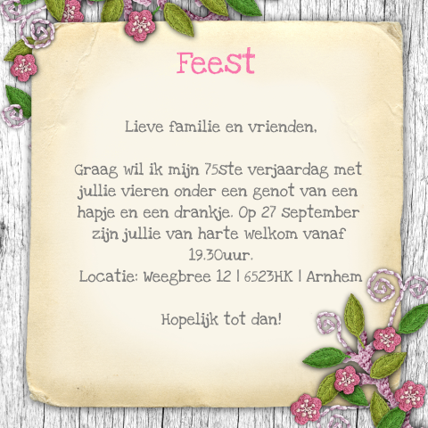 Kaart binnenkant
