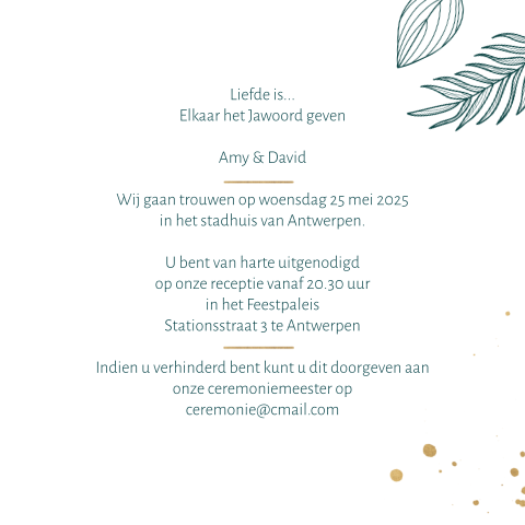 Kaart binnenkant