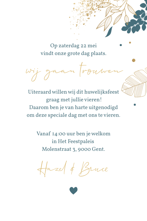 Kaart binnenkant