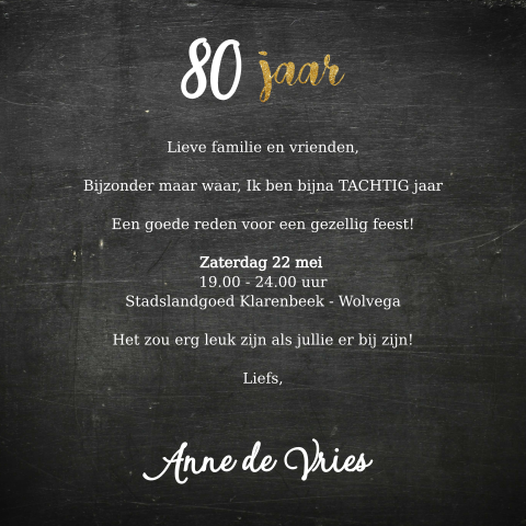 Kaart binnenkant
