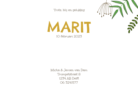 Kaart binnenkant