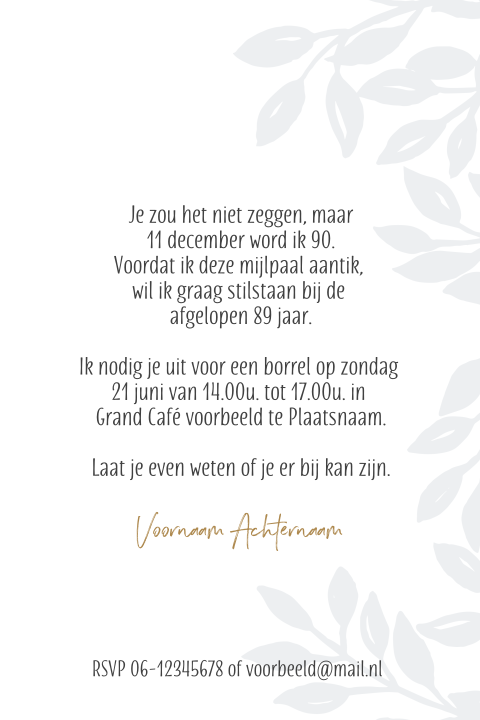Kaart binnenkant