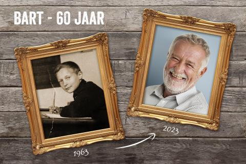 Verjaardag uitnodiging 60 jaar vroeger en nu fotos