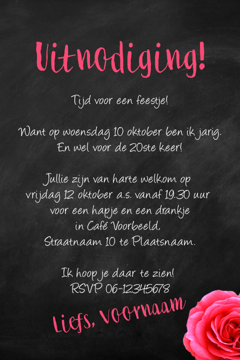 Kaart binnenkant