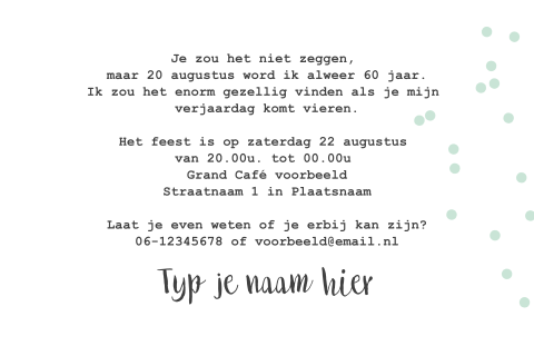 Kaart binnenkant
