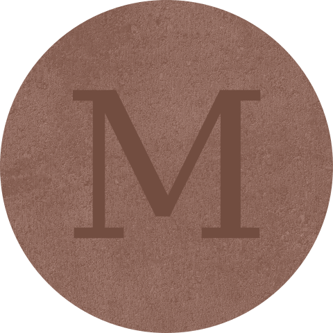 Sluitzegel met initiaal taupe terracotta zelf maken