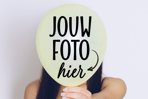 Fotokaart ontwerpen liggend enkel eigen foto