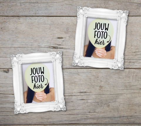 Eigen fotokaart maken in lijsten op hout