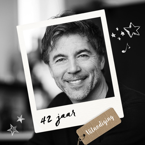 Verjaardag uitnodiging foto frame