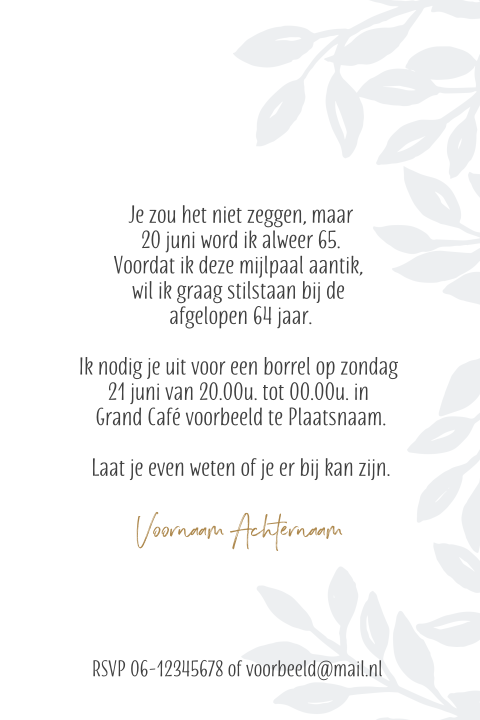 Kaart binnenkant