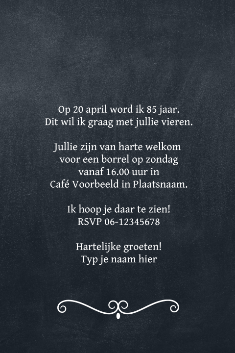 Kaart binnenkant