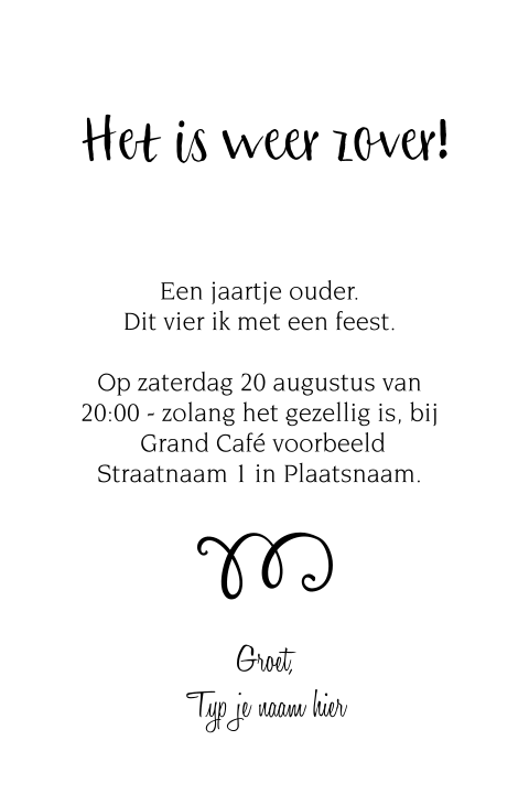 Kaart binnenkant