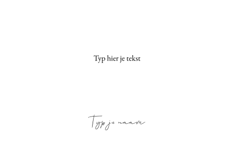 Kaart binnenkant