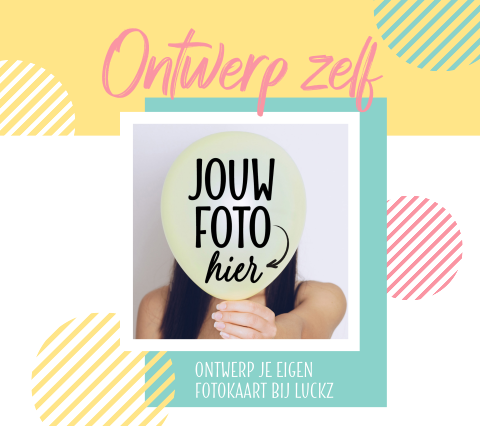 Leuke uitnodiging maken met foto