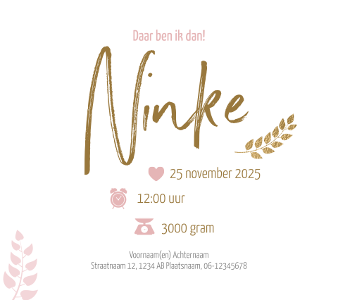 Kaart binnenkant