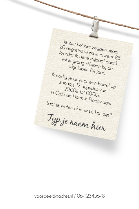 Kaart binnenkant