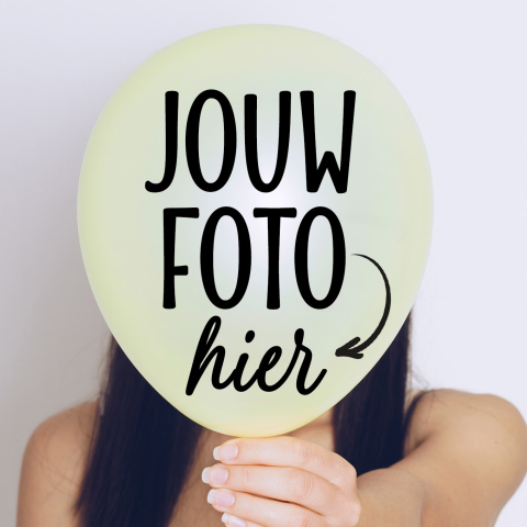 Fotokaart vierkant dubbel kaart met eigen foto
