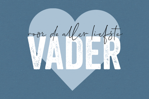 Vaderdag kaart hart allerliefste vader