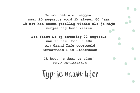 Kaart binnenkant