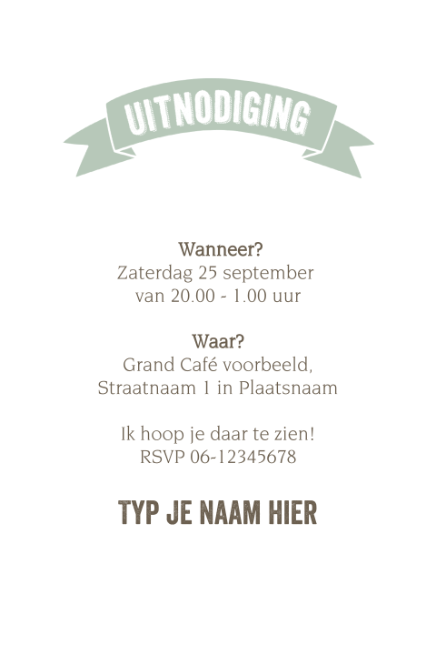 Kaart binnenkant