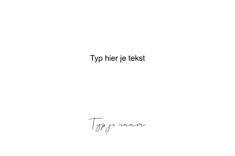 Kaart binnenkant