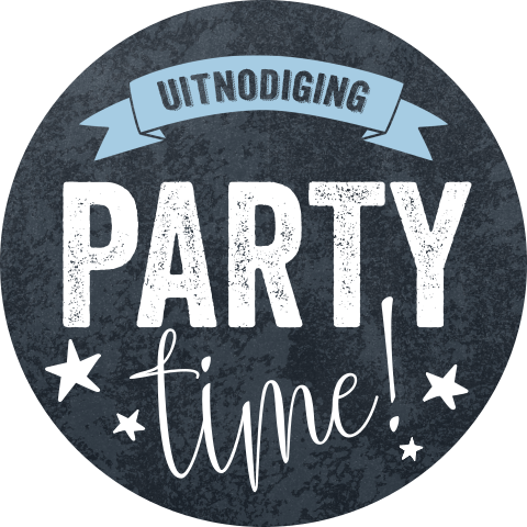 Party Time sluitzegel zelf maken