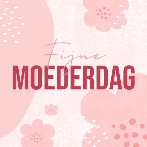 Moederdag kaart bloemen botanisch waterverf
