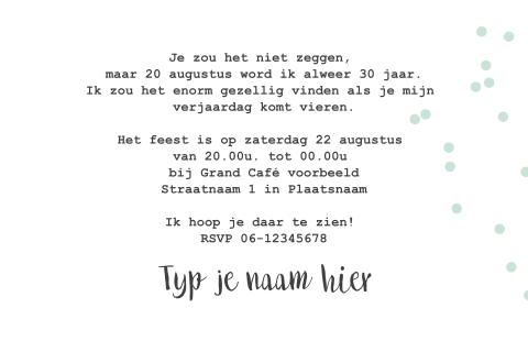 Kaart binnenkant