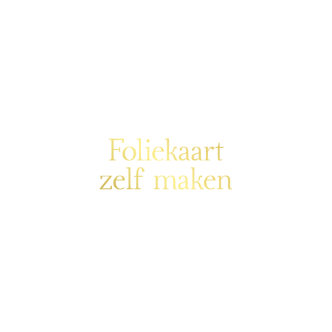 Foliekaart blanco vierkant dubbel