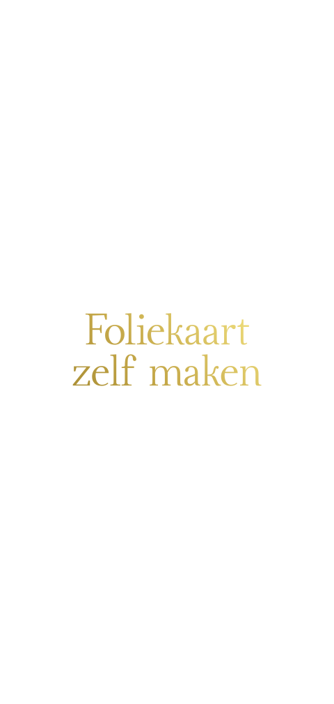 Foliekaart Panorama Staand dubbel