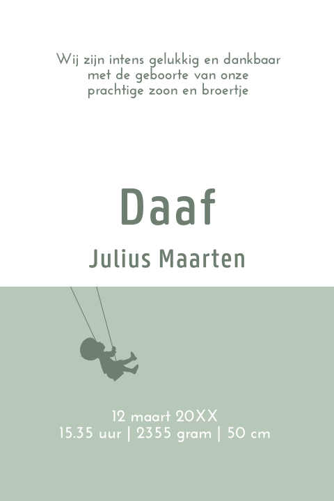 Kaart binnenkant