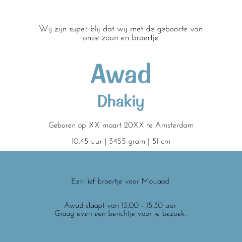 Kaart binnenkant
