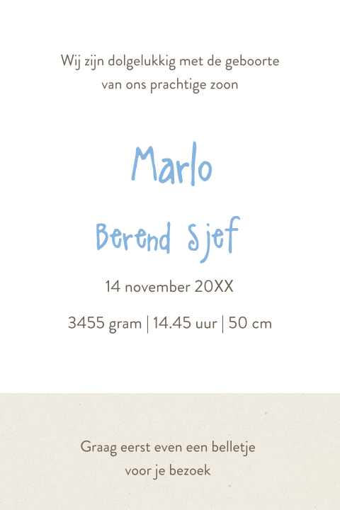 Kaart binnenkant