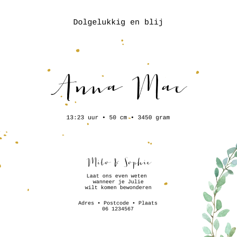 Kaart binnenkant