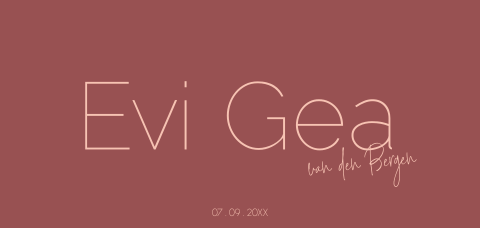 Stijlvol geboortekaartje burgundy bordeaux rood