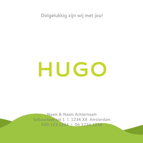 Kaart binnenkant