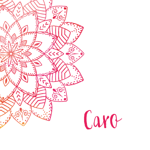  Lief geboortekaartje met mandala