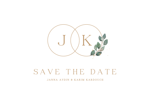 Save the date met eucalyptus