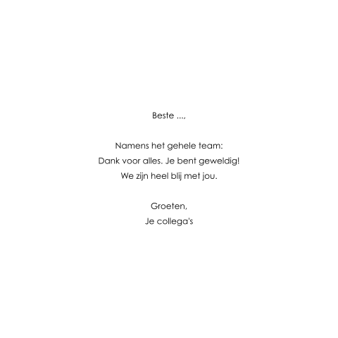 Kaart binnenkant