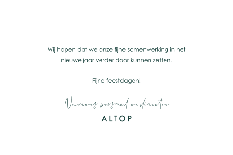 Kaart binnenkant